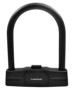 Lumintrail Bicycle Combination U-Lock - Maximum Security