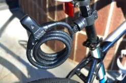 Lumintrail Bike Cable Lock Combination With LED Illumination And Mounting Bracket 11 Lumintrail Bike Cable Lock Combination With LED Illumination And Mounting Bracket