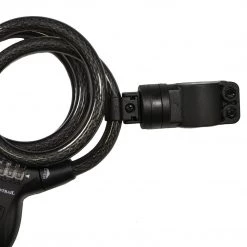 Lumintrail Outdoor Recreation Mounting Bracket For LK-21051 Bicycle Cable Lock; Fits 12mm Cables