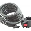Lumintrail 6-Foot Combination Bicycle Cable Lock With Mounting Bracket