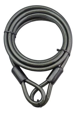 Lumintrail Outdoor Recreation Steel Security Cable - Heavy-Duty, Vinyl Coated