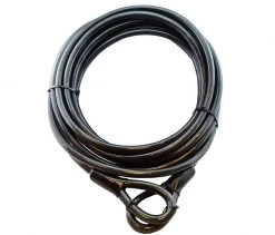 Lumintrail Outdoor Recreation Steel Security Cable - Heavy-Duty, Vinyl Coated