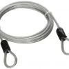 Lumintrail Security Cable - 3 Mm 4 Ft Vinyl Coated Braided Steel