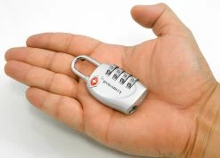 Lumintrail Travel Lock With Steel Cable - TSA Approved 4 Digit Combination Outdoor Recreation