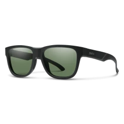 Eyewear Smith Optics Lowdown Slim 2 Matte Black Frame ChromaPop Polarized GrayGreen Lens