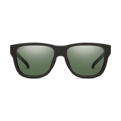 Eyewear Smith Optics Lowdown Slim 2 Matte Black Frame ChromaPop Polarized GrayGreen Lens