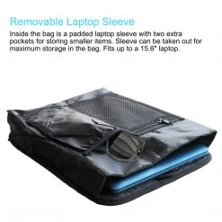 Lumintrail Bike Pannier Bag And Backpack Waterproof Rear Bicycle Bag Fits E-Bike Outdoor Recreation