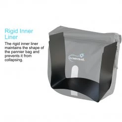 Lumintrail Double Pannier Bike Bags 46L Bag Capacity For Rear Bicycle Rack Outdoor Recreation