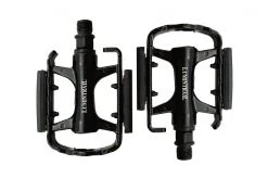 Lumintrail Outdoor Recreation Bike Pedals: Non-Slip Performance Platform Alloy