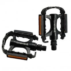 Lumintrail Outdoor Recreation Bike Pedals: Non-Slip Performance Platform Alloy