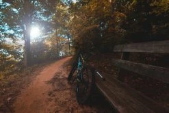 Lumintrail Outdoor Recreation Mini Bike Pump Rotating Dual Nozzle Head With Built-in Gauge