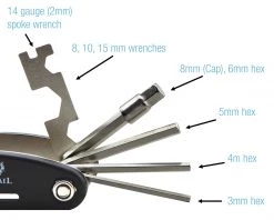 Lumintrail Bicycle 18-Function Multi Tool Outdoor Recreation