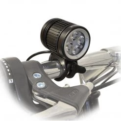 Lumintrail LED Bicycle Headlight Set With Helmet Mount - 1600 Lumen