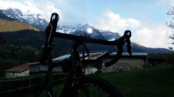 Lumintrail LED Bicycle Headlight Set With Helmet Mount - 3000 Lumen