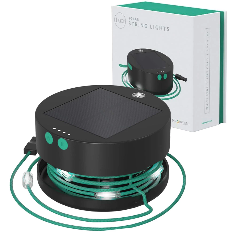 Outdoor Recreation MPOWERD Luci Solar String Lights & Mobile Charger 1 Outdoor Recreation MPOWERD Luci Solar String Lights & Mobile Charger