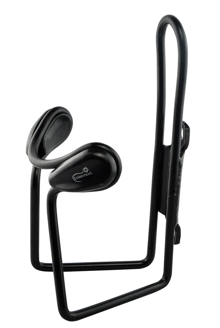 Lumintrail Bicycle Water Bottle Cage With Handlebar Mount Bracket 1 Lumintrail Bicycle Water Bottle Cage With Handlebar Mount Bracket