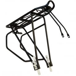 Lumintrail Outdoor Recreation Rear Frame Mounted Bike Cargo Rack For Non-Disc Brakes