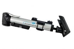 Lumintrail Outdoor Recreation Telescoping Mini Bike Pump Dual Nozzle With Built-in Gauge