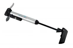 Lumintrail Outdoor Recreation Telescoping Mini Bike Pump Dual Nozzle With Built-in Gauge