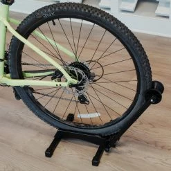 Lumintrail Bike Floor Storage Stand For Mountain And Road Bicycle Indoor Outdoor Garage Storage