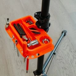 Outdoor Recreation Lumintrail Bike Repair Stand Portable Adjustable Bicycle Workstand