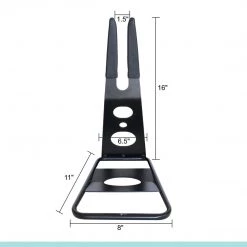 Lumintrail Bike Floor Hub Mount Rear Parking Rack Stand For Mountain Bike And Road Bicycle Outdoor Recreation