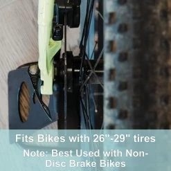 Lumintrail Bike Floor Hub Mount Rear Parking Rack Stand For Mountain Bike And Road Bicycle Outdoor Recreation