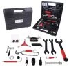 Outdoor Recreation Lumintrail 38 Piece Bike Tool Kit Bicycle Repair Tool Box For Mountain And Road Bikes With Storage Case