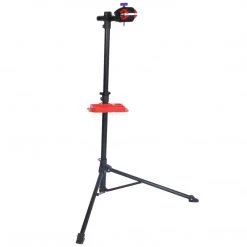 Outdoor Recreation Lumintrail Bike Repair Stand Portable Adjustable Bicycle Workstand
