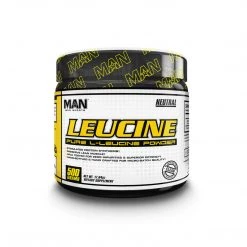 Man Sports Leucine Pure L-Leucine Powder - 100 Servings Health Supplements