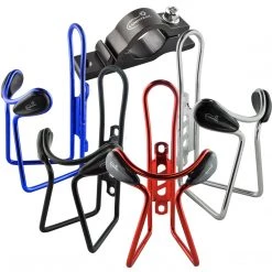 Lumintrail Bicycle Water Bottle Cage With Handlebar Mount Bracket