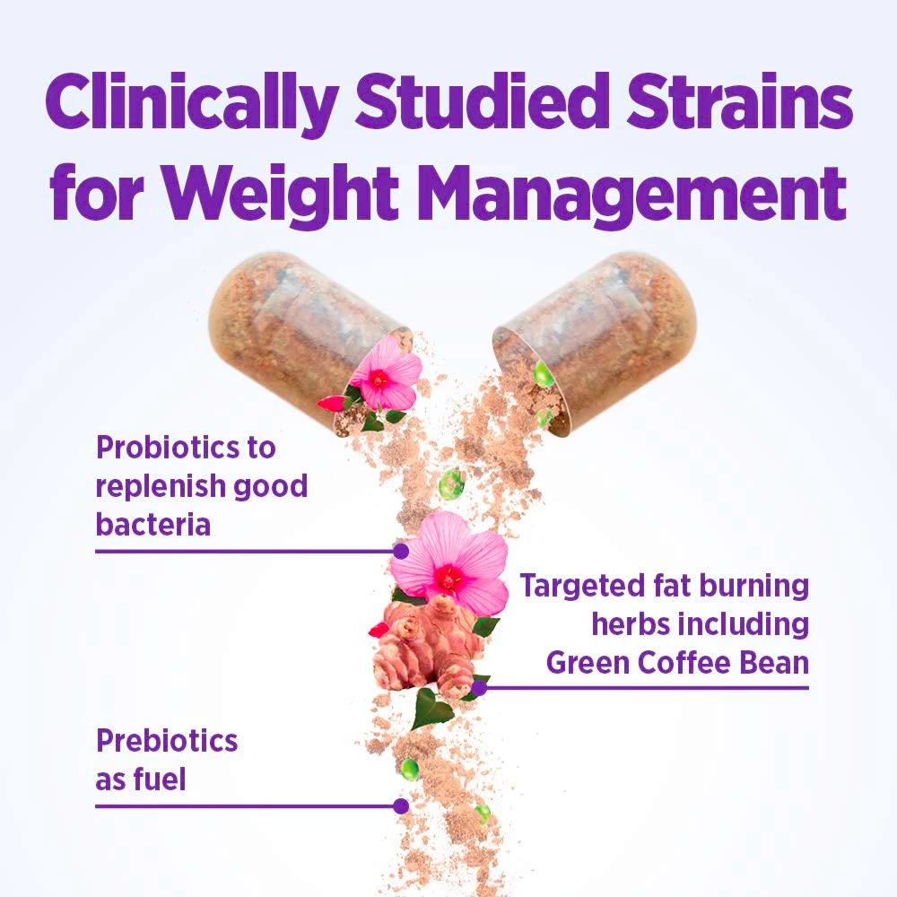 New Chapter Weight Management Probiotic Supplement, Digestive And Immune Health, 30 Vegan Capsules - 0116 4 New Chapter Weight Management Probiotic Supplement, Digestive And Immune Health, 30 Vegan Capsules - 0116