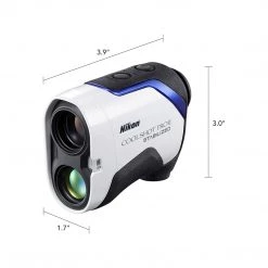 Nikon COOLSHOT ProII Golf Rangefinder Stabilized View, White