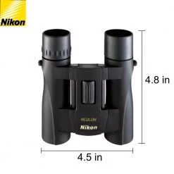 Nikon Aculon A30 10x25 Binoculars Compact Binocular Black (8263) Sport Optics