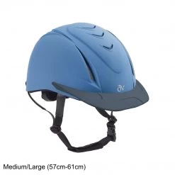 Ovation Deluxe Schooler Riding Helmet, Blue, Medium/Large Apparel