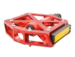 Lumintrail Bike Pedals: Flat Alloy Platform For MTB Or BMX Mountain Bikes