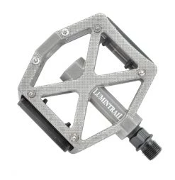 Lumintrail Bike Pedals: Flat Alloy Platform For MTB Or BMX Mountain Bikes