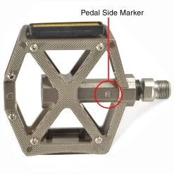 Lumintrail Outdoor Recreation Bike Pedals: Sealed Bearing Alloy Platform