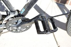Lumintrail Outdoor Recreation Bike Pedals: Flat Alloy Platform