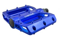Lumintrail Outdoor Recreation Bike Pedals: Flat Alloy Platform