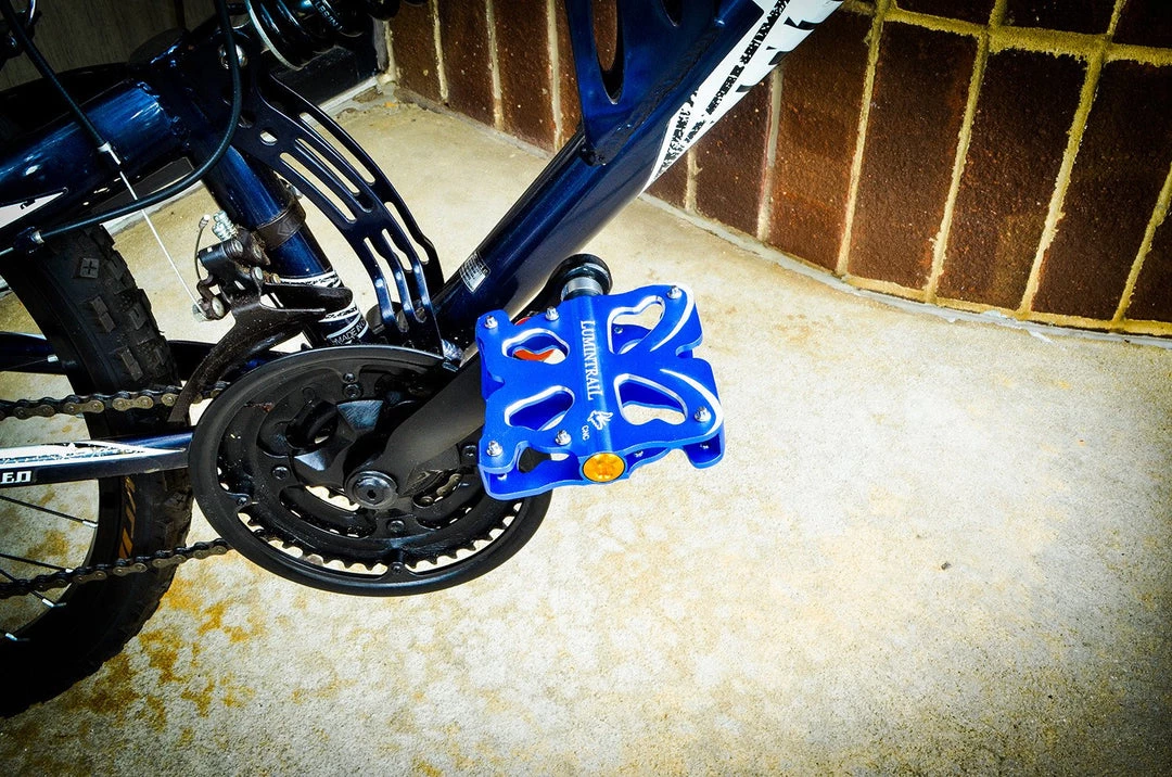 Lumintrail Bicycle Pedals Butterfly CNC Alloy Sealed Bearing 9 Lumintrail Bicycle Pedals Butterfly CNC Alloy Sealed Bearing