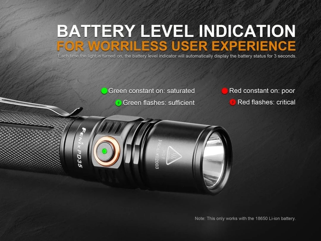 Fenix UC35 V2.0 Rechargeable Tactical Handheld LED Flashlight 1000 Lumens Outdoor Recreation 5 Fenix UC35 V2.0 Rechargeable Tactical Handheld LED Flashlight 1000 Lumens Outdoor Recreation