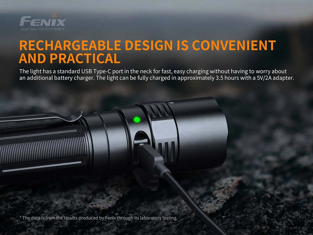 Outdoor Recreation Fenix PD40R V2.0 USB Type-C Rechargeable Flashlight 3000 Lumens 6 Outdoor Recreation Fenix PD40R V2.0 USB Type-C Rechargeable Flashlight 3000 Lumens