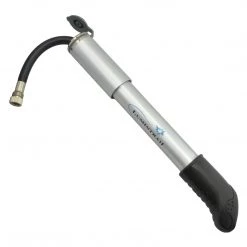 Lumintrail Outdoor Recreation Mini Bike Pump With Retractable Hose And Nozzle Adapter