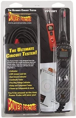 Outdoor Recreation Power Probe III PP3CSFIRE Automotive Circuit Tester, Digital Voltmeter