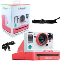 Cameras Polaroid Originals Coral OneStep2 Viewfinder VF I-Type Camera - 9018