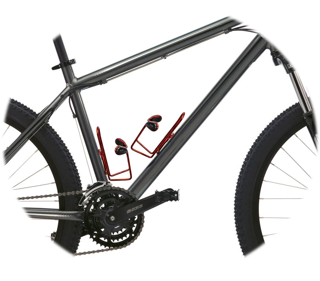 Lumintrail Bicycle Water Bottle Cage With Handlebar Mount Bracket 8 Lumintrail Bicycle Water Bottle Cage With Handlebar Mount Bracket