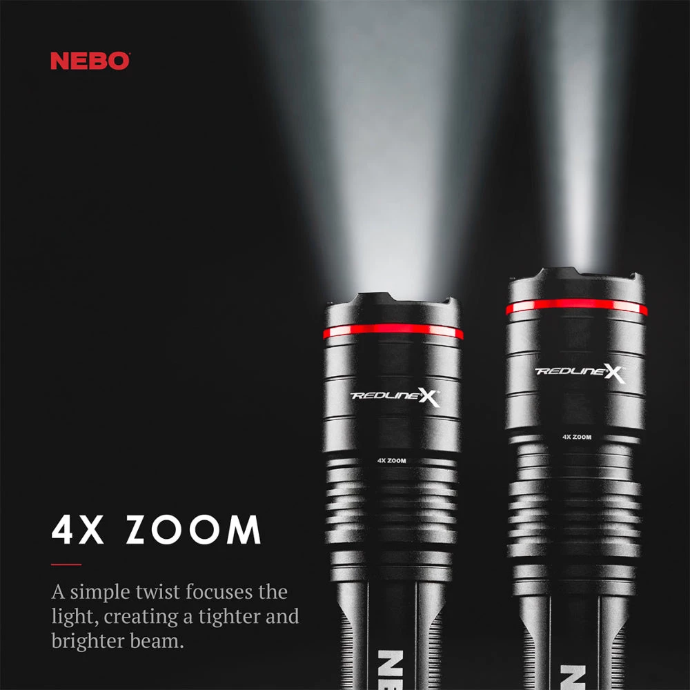 Nebo Redline X Rechargeable 1800 Lumen Flashlight 2 Nebo Redline X Rechargeable 1800 Lumen Flashlight