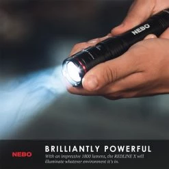 Nebo Redline X Rechargeable 1800 Lumen Flashlight 10 Nebo Redline X Rechargeable 1800 Lumen Flashlight