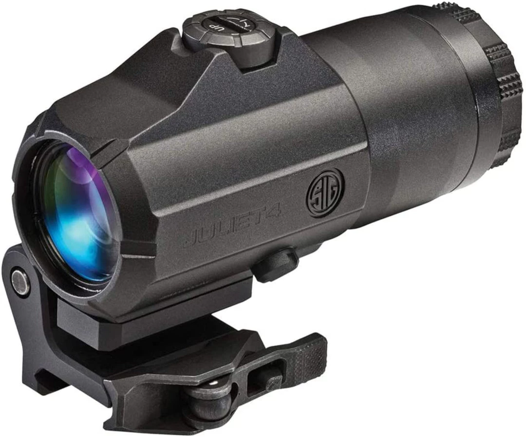 Sig Sauer SOJ41001 Juliet4 4x24mm Magnifier Powercam Quick - Black Weapon Lights 1 Sig Sauer SOJ41001 Juliet4 4x24mm Magnifier Powercam Quick - Black Weapon Lights